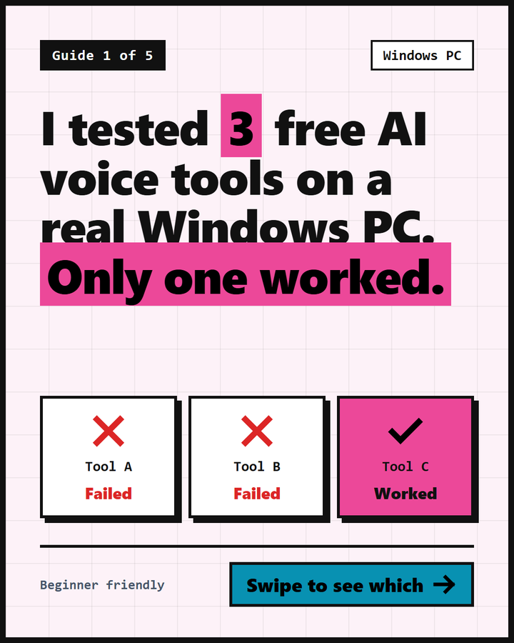Cover with ui-ux-pro-max: cream and pink background, thick black borders, three result cards